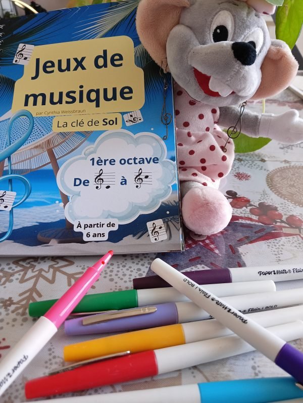 Jeux de musique - Clé de Sol